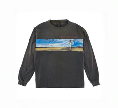Saint Michael Desert Landscape Vintage Washed Long Sleeve