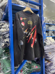 Saint Michael Star Wars Space Vintage Long Sleeve