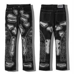 Stained Glass Flare Jeans