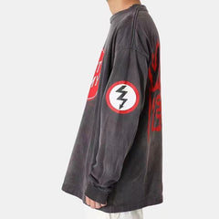 Saint Michael Saint Army Vampire People Washed Long Sleeve