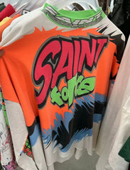 Saint Michael Saint Force Graffiti Vintage Washed Long Sleeve