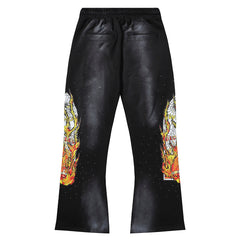 Flame Flare Sweatpants