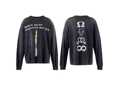 Saint Michael Magic Saint Candle Vintage Washed Long Sleeve