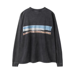 Saint Michael Desert Landscape Vintage Washed Long Sleeve