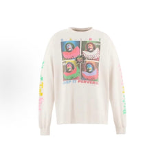 Saint Michael Clown Collage Vintage Long Sleeve