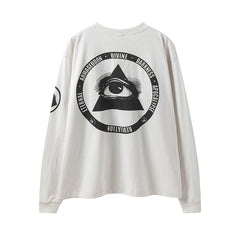 Saint Michael Complicated Cross Vintage Washed Long Sleeve