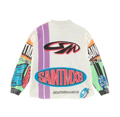 Saint Michael Motocross Racing Vintage Long Sleeve