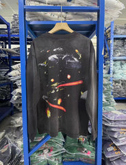 Saint Michael Star Wars Space Vintage Long Sleeve