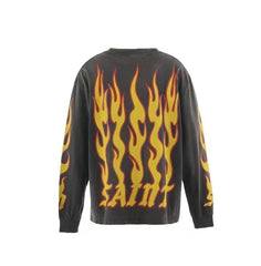 Saint Michael Soul On Fire Vintage Long Sleeve