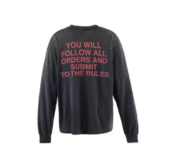 Saint Michael Complete Control Crucifix Washed Long Sleeve