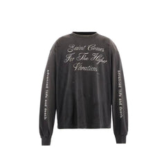 Saint Michael Cursive Script Vintage Long Sleeve