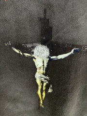 Saint Michael Complete Control Crucifix Washed Long Sleeve
