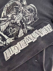 Saint Michael Angel Demon Vintage Long Sleeve