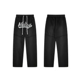 Vale Faded Black Rhinestone Joggers