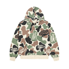 RoughPlay Camo Zip Hoodie