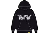 Trapstar x Cough Syrup Hoodie black