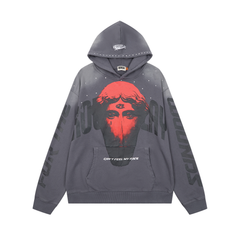 RoughPlay Grey Statue Hoodie