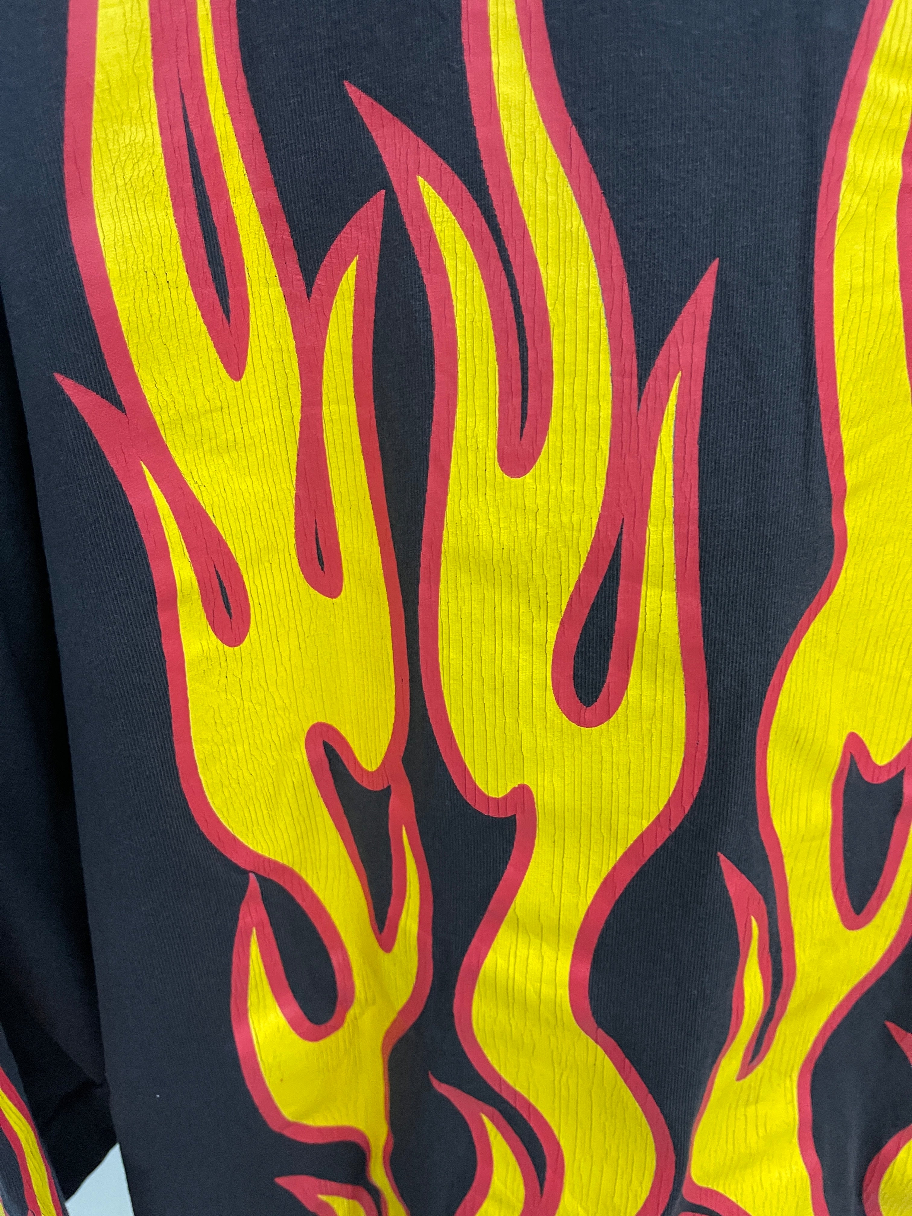 Saint Michael Soul On Fire Vintage Long Sleeve