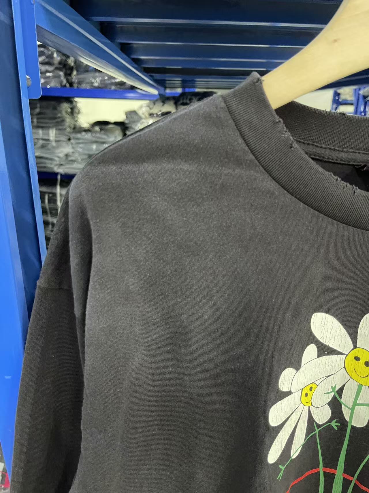 Saint Michael Dead Soul Daisy Washed Long Sleeve