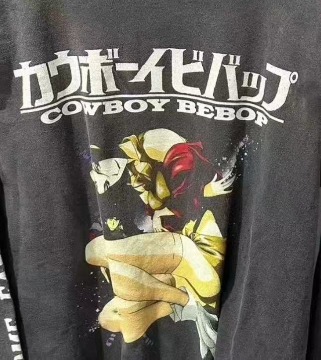 Saint Michael FBA Anime Photo Washed Long Sleeve