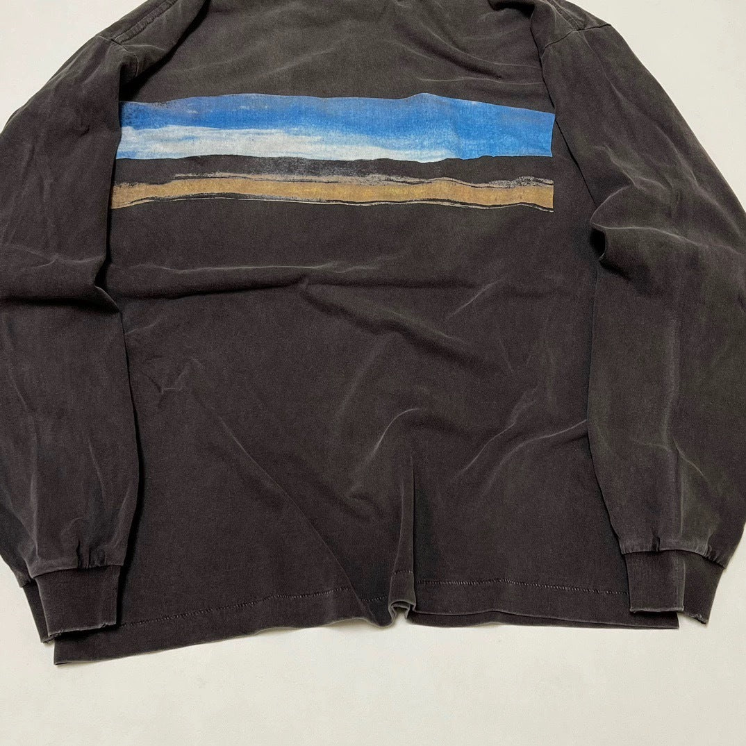 Saint Michael Desert Landscape Vintage Washed Long Sleeve