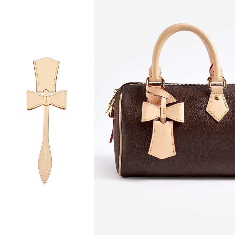Bow Leather Luggage Tag and Clochette Replacement