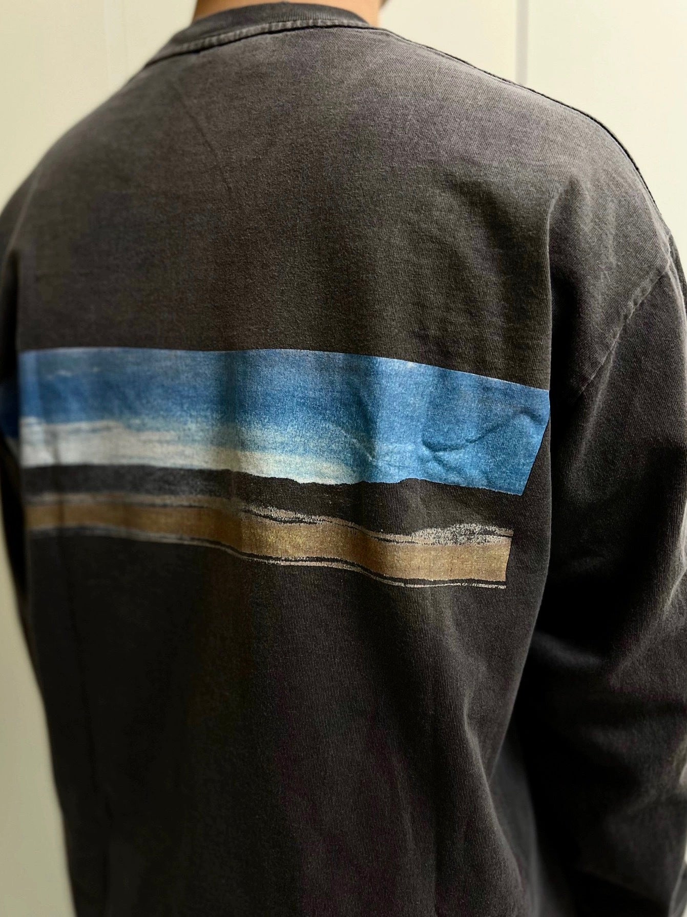 Saint Michael Desert Landscape Vintage Washed Long Sleeve