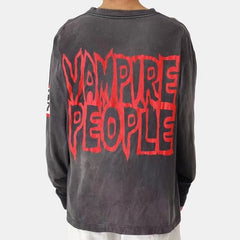 Saint Michael Saint Army Vampire People Washed Long Sleeve
