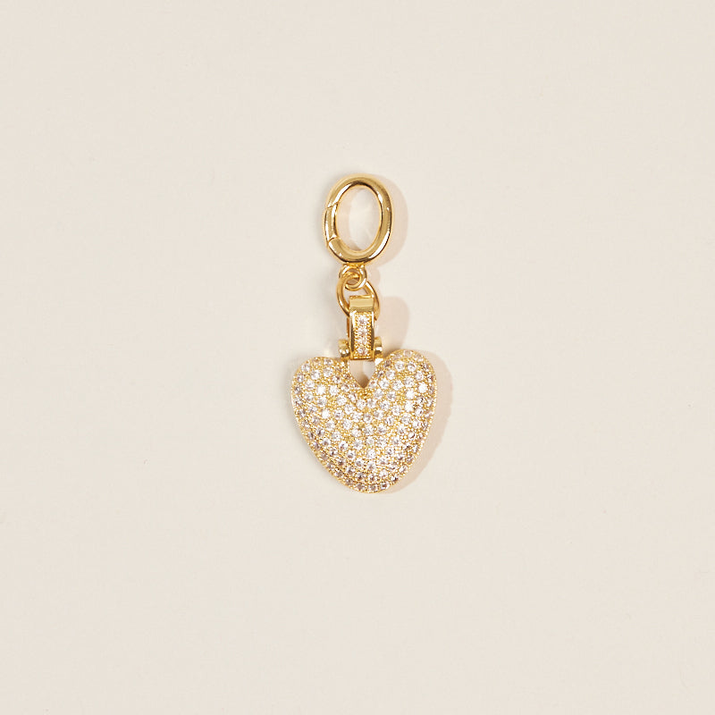 Monogram Letter Bag Charm