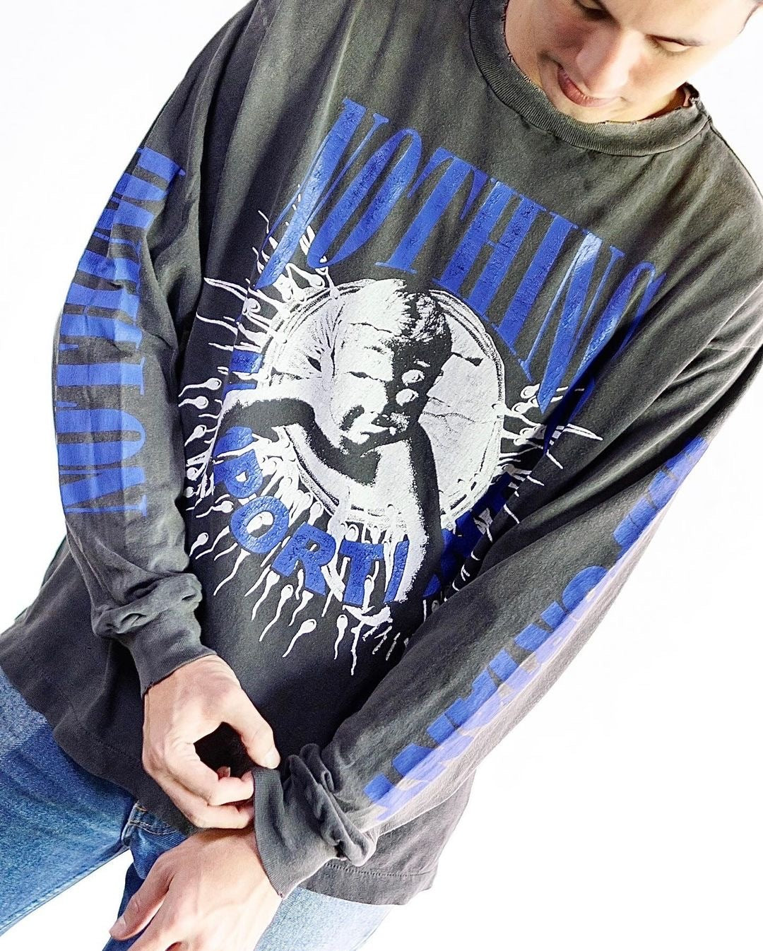Saint Michael Nothing Important Vintage Long Sleeve
