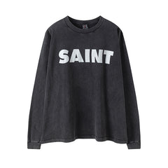 Saint Michael Saint Logo Vintage Washed Long Sleeve