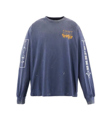 Saint Michael Blue Vintage Long Sleeve