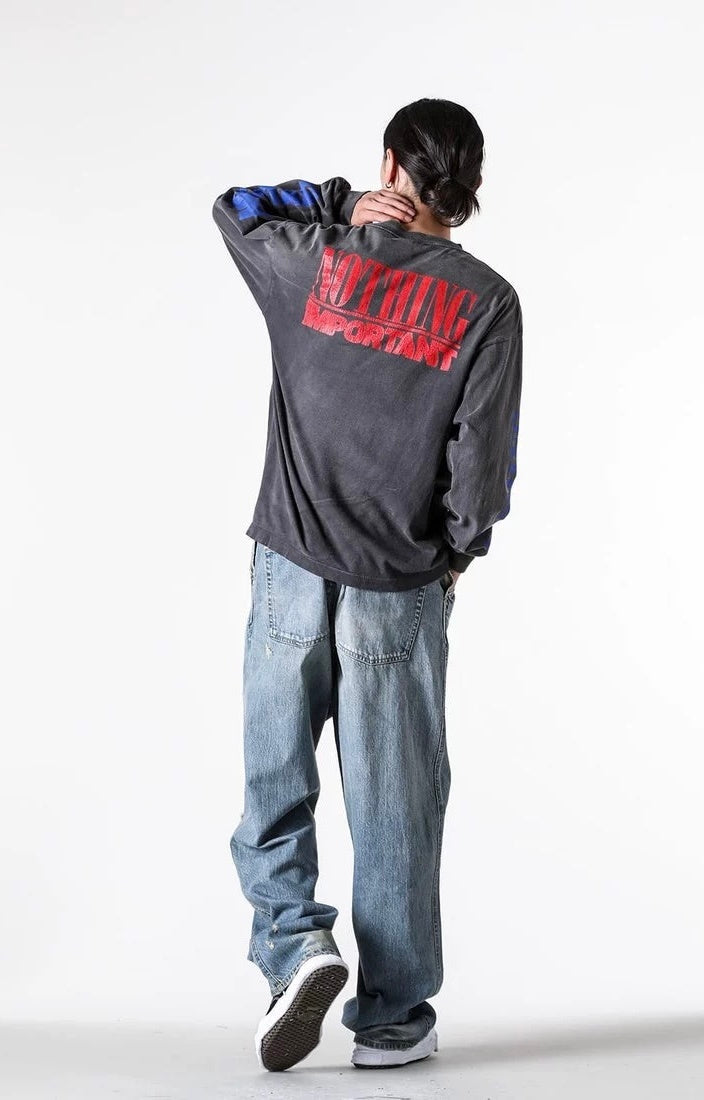 Saint Michael Nothing Important Vintage Long Sleeve