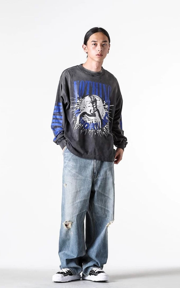 Saint Michael Nothing Important Vintage Long Sleeve