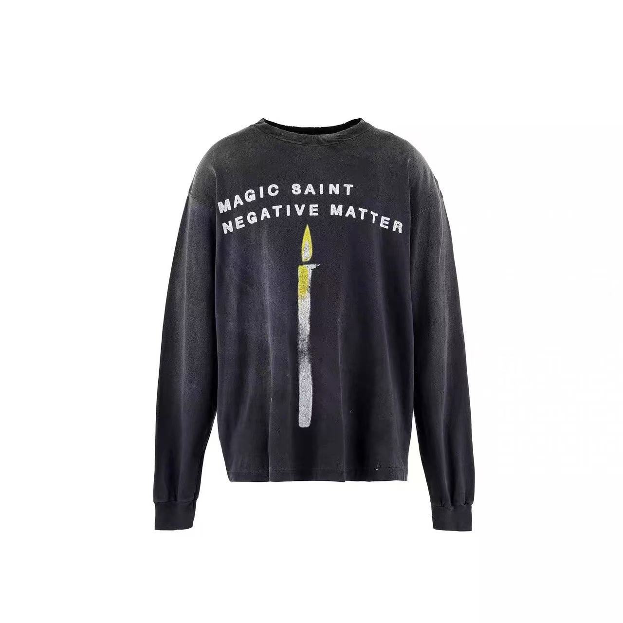 Saint Michael Magic Saint Candle Vintage Washed Long Sleeve