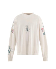 Saint Michael Tattoo Art Vintage Long Sleeve
