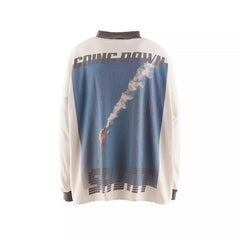Saint Michael Going Up Rocket Vintage Washed Long Sleeve