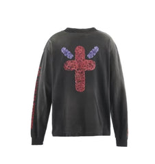 Saint Michael Clown Cross Vintage Long Sleeve