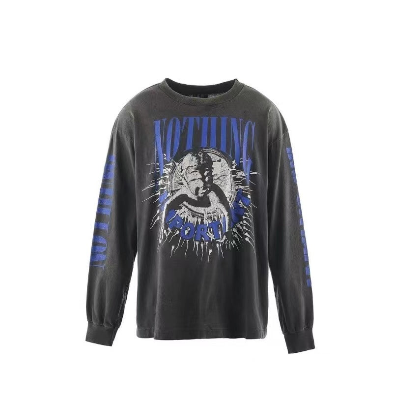 Saint Michael Nothing Important Vintage Long Sleeve