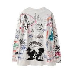 Saint Michael LA Graffiti Vintage Washed Long Sleeve