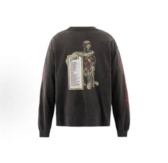 Saint Michael Skull Skeleton Vintage Long Sleeve