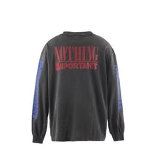 Saint Michael Nothing Important Vintage Long Sleeve