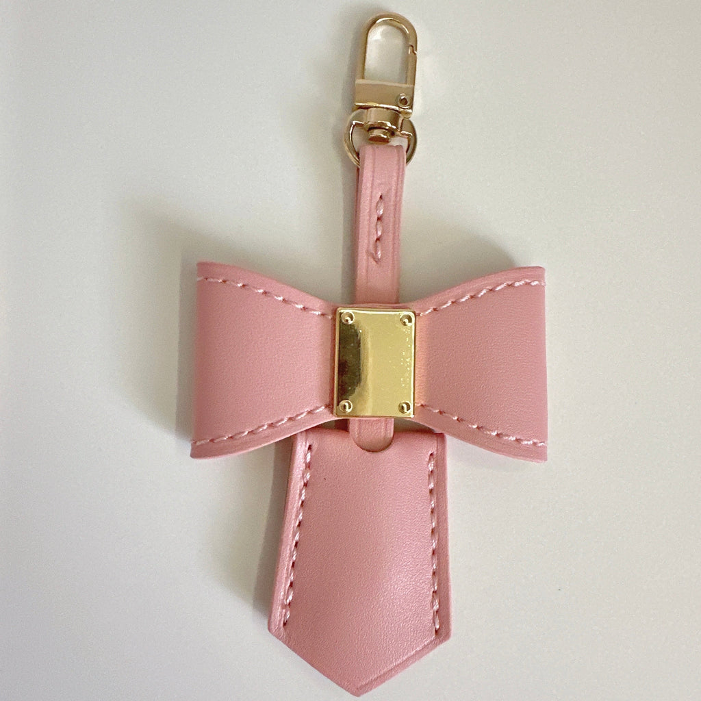 Bow Leather Luggage Tag and Clochette Replacement