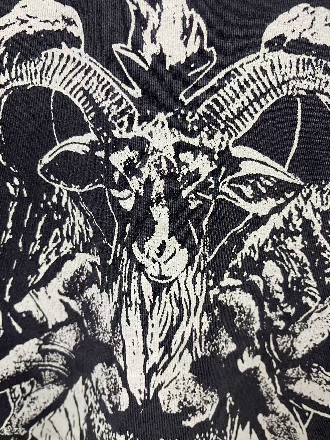 Saint Michael Angel Demon Vintage Long Sleeve