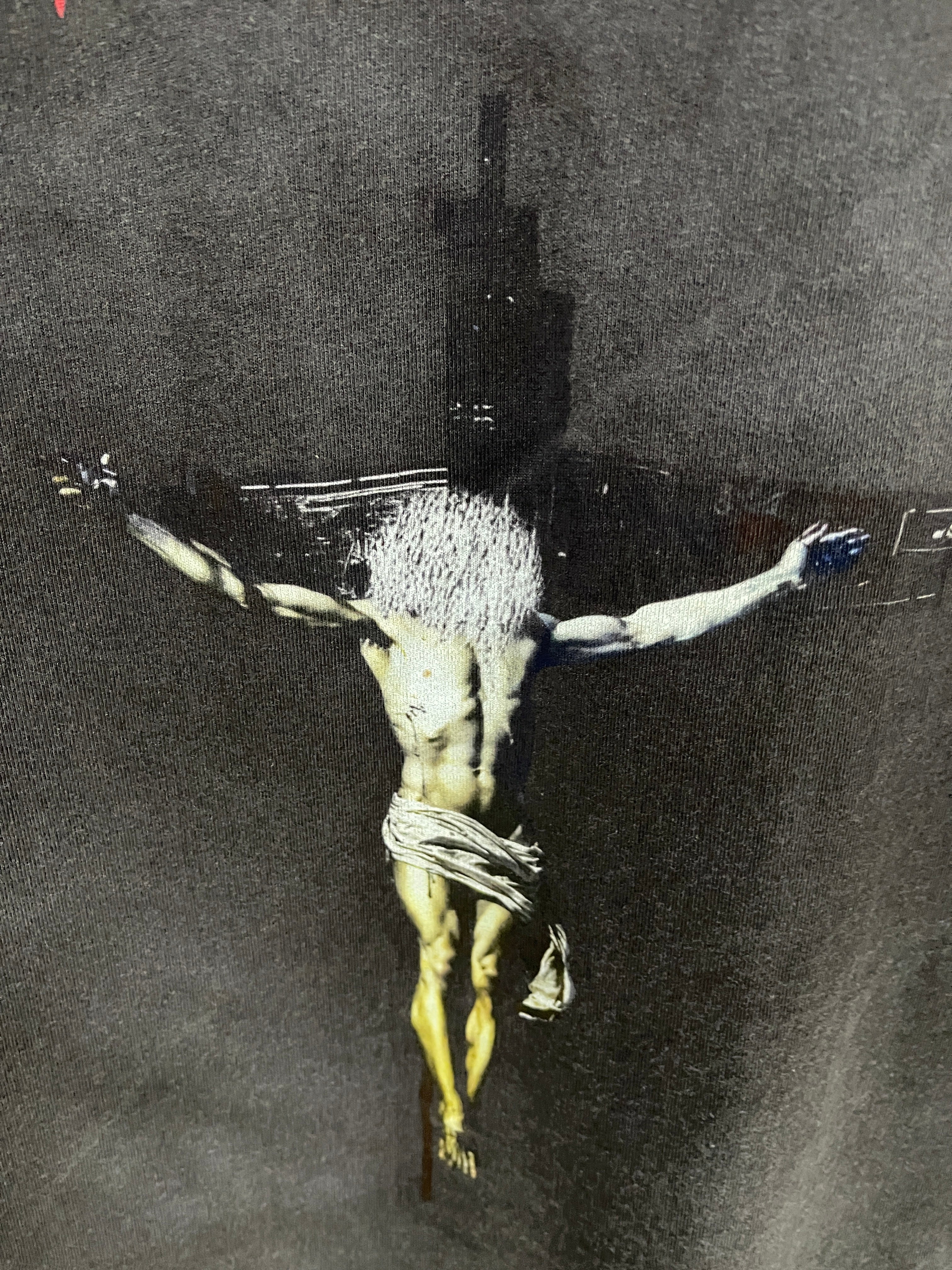 Saint Michael Complete Control Crucifix Washed Long Sleeve