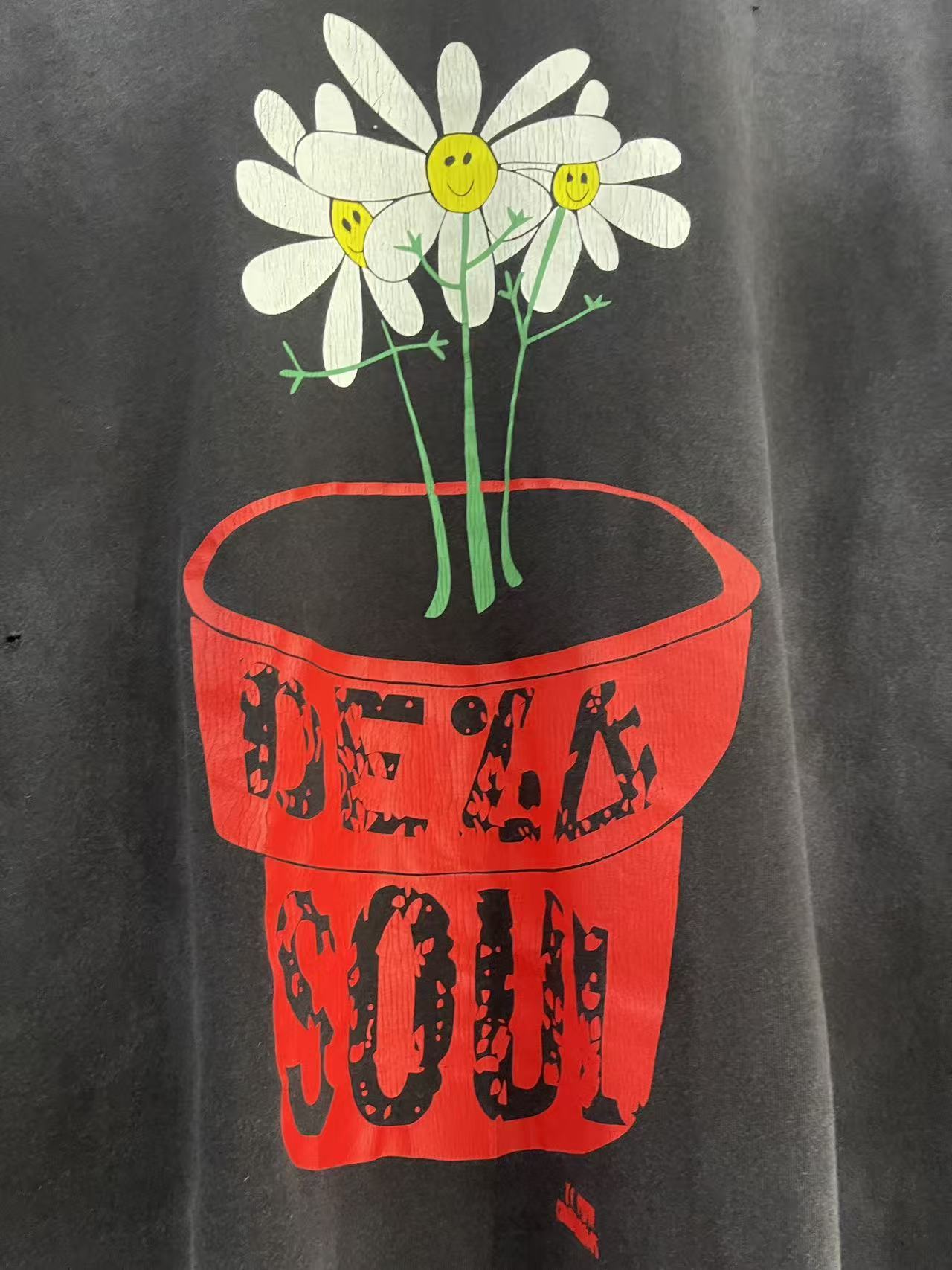 Saint Michael Dead Soul Daisy Washed Long Sleeve