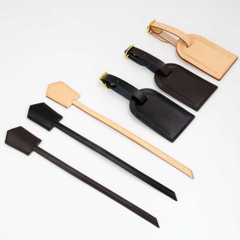 Bow Leather Luggage Tag and Clochette Replacement