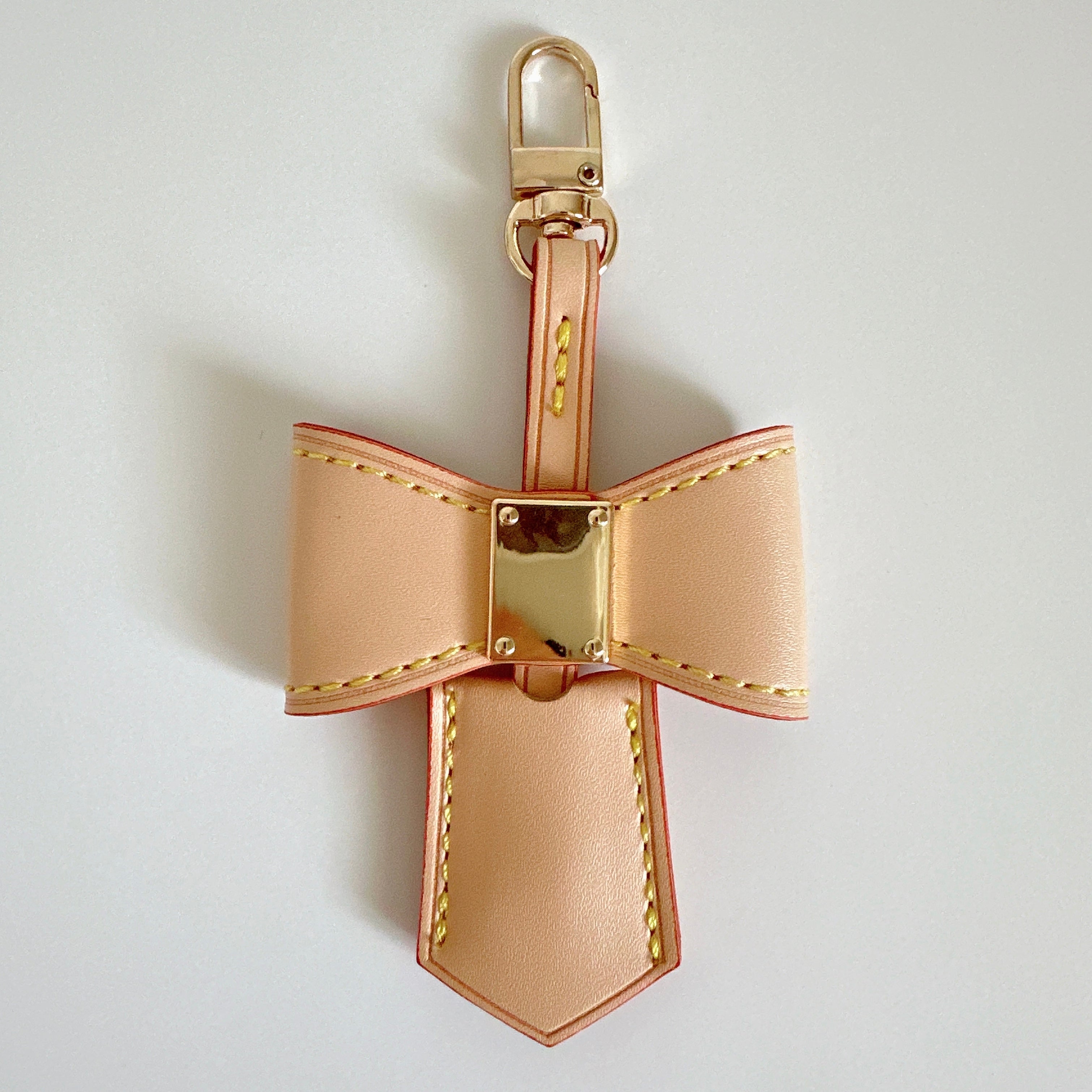 Bow Leather Luggage Tag and Clochette Replacement