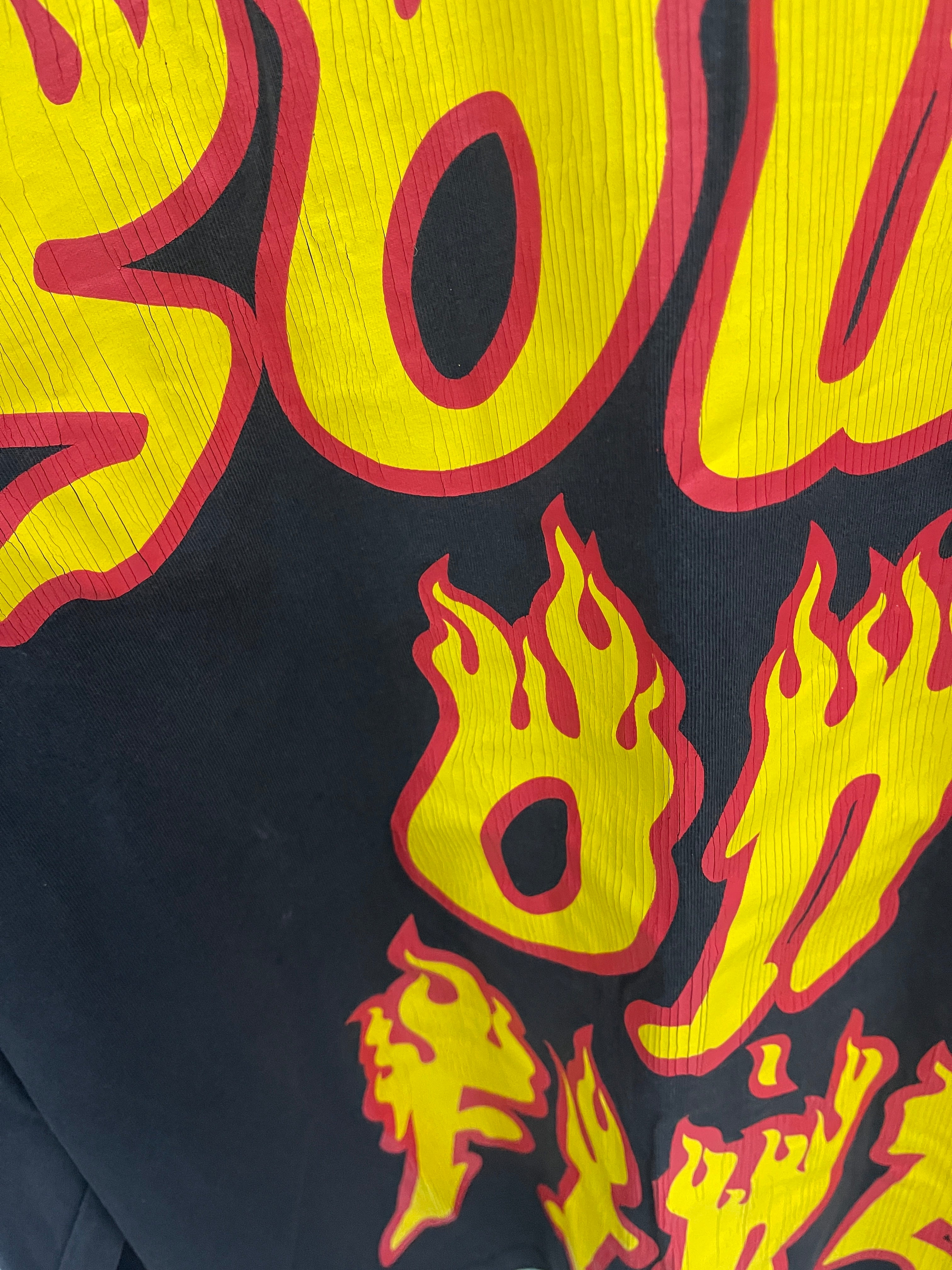 Saint Michael Soul On Fire Vintage Long Sleeve