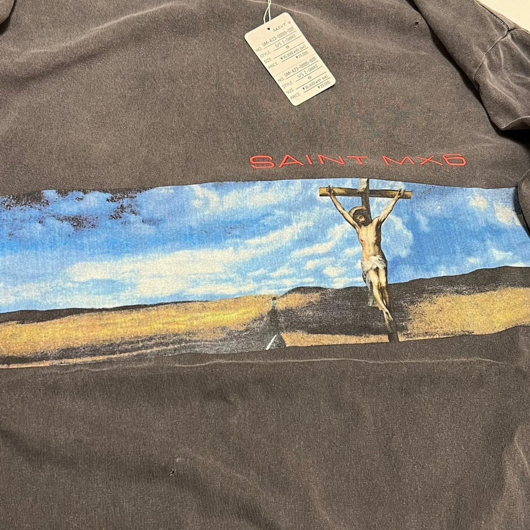 Saint Michael Desert Landscape Vintage Washed Long Sleeve